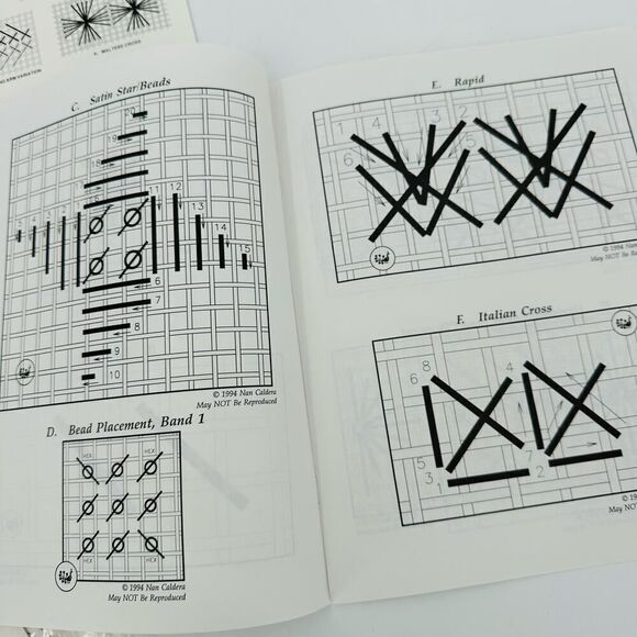 JUST NAN Evening Star Class Project Chart Stitch Diagram Cross Stitch Pattern - Picture 7 of 9